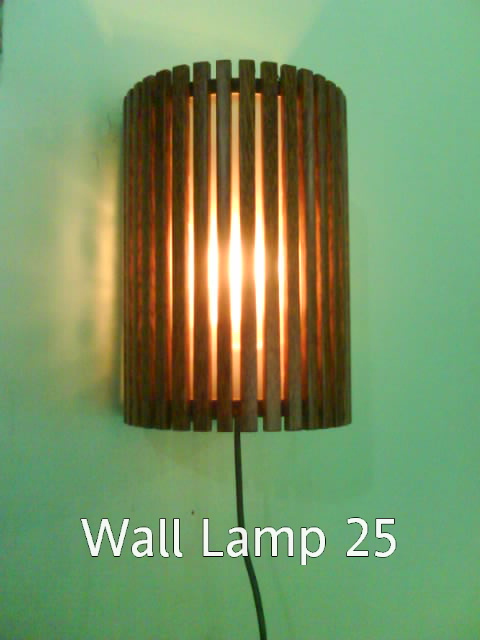  Kerajinan Kayu Kelapa  Wall Lamp 25 Handycraft